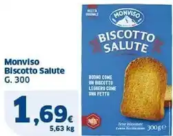 Sigma Monviso biscotto salute offerta