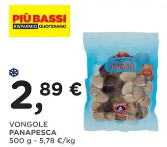 Poli VONGOLE PANAPESCA 500 g offerta