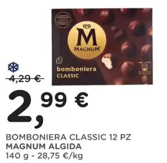 Poli BOMBONIERA CLASSIC 12 PZ MAGNUM ALGIDA 140 g offerta