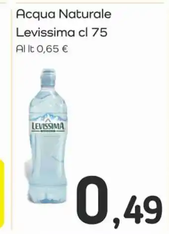 Famila Superstore Acqua Naturale Levissima cl 75 offerta