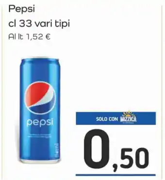 Famila Superstore Pepsi cl 33 vari tipi offerta