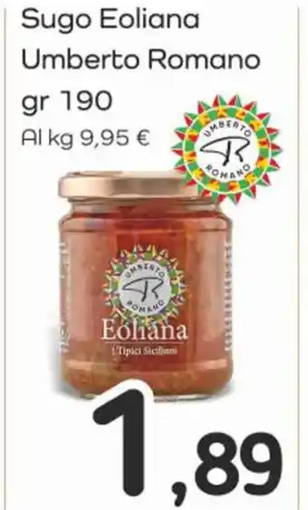 Sugo Eoliana Umberto Romano gr 190