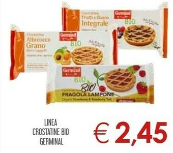 Conad Germinal Crostatina Albicocca Grano Saraceno Bio offerta