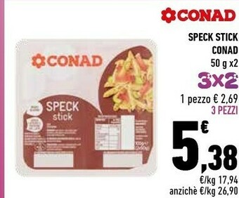 Conad Conad - Speck Stick 100 G(ml) offerta
