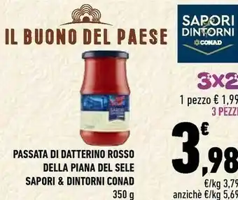 Passata Di Datterino Rosso Della Piana Del Sele