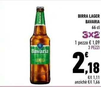 Conad Bavaria Birra Lager offerta