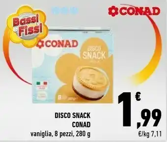 Conad Conad Disco Snack offerta