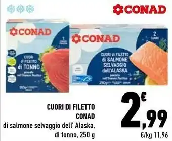 Conad Conad Cuori Di Filetto offerta