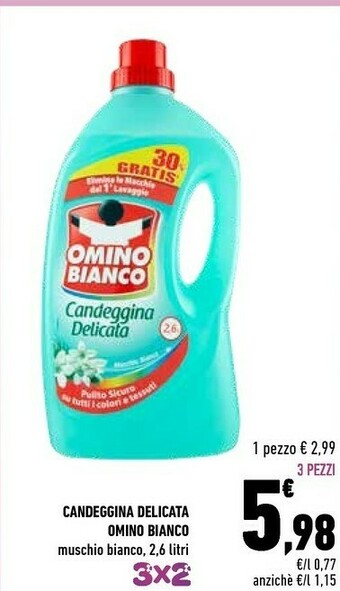 Conad Omino Bianco Candeggina Delicata offerta