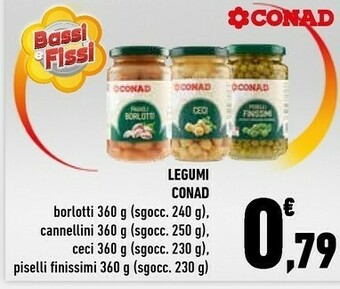 Conad Conad Legumi offerta