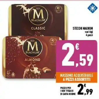 Conad Superstore Algida Magnum Almond offerta