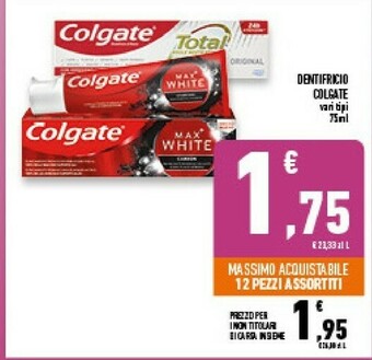 Conad Superstore Colgate Dentifricio offerta