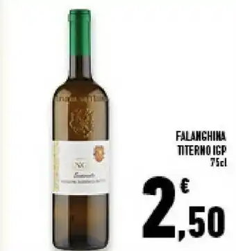 Conad Superstore La Vinicola Del Titerno - Falanghina Beneventano IGP 750 G(ml) offerta