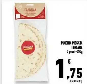 Conad Superstore Loriana La Piadina 350 G(ml) offerta