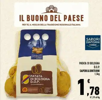 Conad Superstore Conad Sapori&dintorni Patata Di Bologna 1500 G offerta
