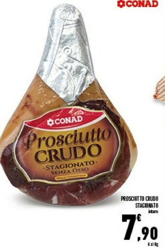 Conad Superstore Conad Prosciutto Crudo Stagionato offerta
