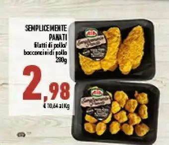 Conad Superstore Aia Semplicemente Panati Bocconcini Di Pollo offerta