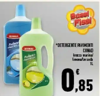 Conad Superstore Conad - Detergente Pavimenti Limone 1000 Ml offerta