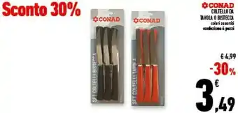 Conad Superstore Coltello Da Tavola offerta