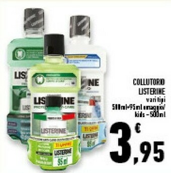 Conad Superstore Listerine Collutorio 500 Ml offerta