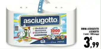 Conad Superstore Asciugotto Bobina Asciugatutto offerta