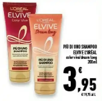 Conad Superstore L'Oreal Paris Elvive Piu Di Uno Shampoo Color Vive offerta