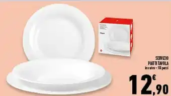 Conad Superstore Servizio Piatti Tavola offerta