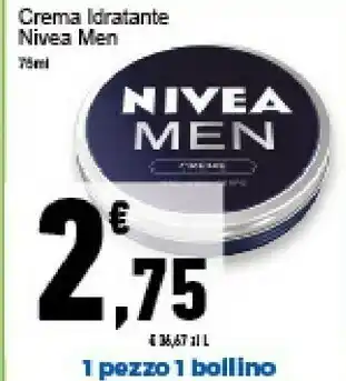 Conad Superstore Nivea Man Crema Idratante 75 Ml offerta