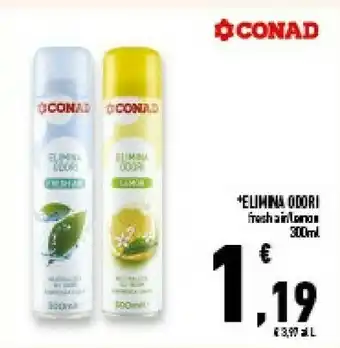 Conad Superstore Conad - Elimina Odori Limone 300 Ml offerta