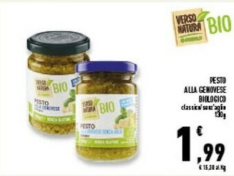 Conad Superstore Pesto Alla Genovese Biologico offerta