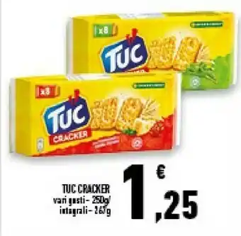 Conad Superstore Tuc - Cracker Con Pomodoro E Grana Padano 250 G(ml) offerta