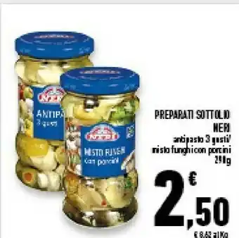 Conad Superstore Neri Preparati Sottolio offerta