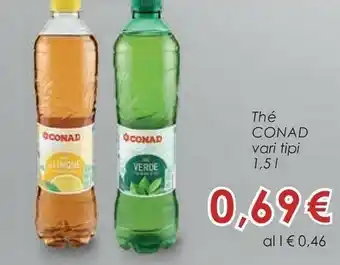 Conad Conad - Thè Verde 1500 g(ml) offerta