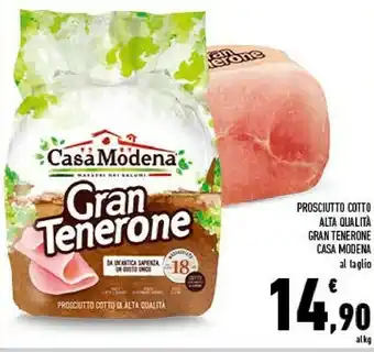 Conad City Casa Modena Prosciutto Cotto Alta Qualita Gran Tenerone offerta