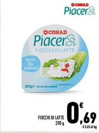 Conad City Fiocchi Di Latte offerta