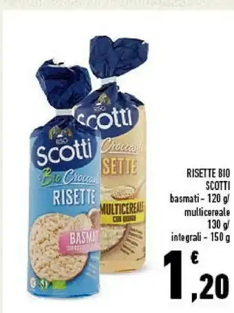 Conad City Riso Scotti - Risette Basmati Con Riso Rosso E Riso Nero Biologico 120 G(ml) offerta