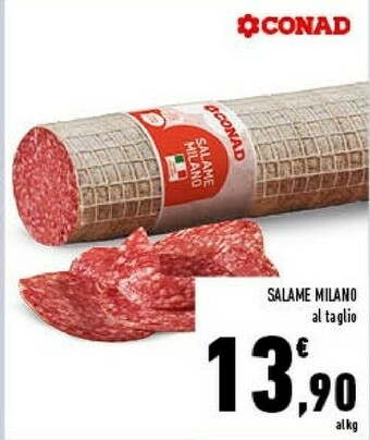 Conad City Conad Salame Milano offerta