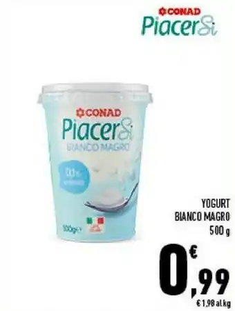 Conad City Yogurt Bianco Margo offerta