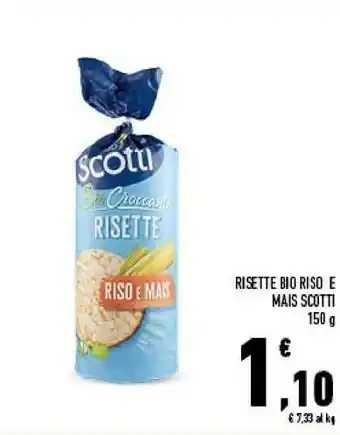 Conad City Riso Scotti - Risette Riso E Mais Biologiche offerta