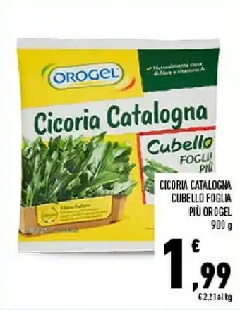Conad Orogel Cicoria Cubello Foglia Più I Vegetali offerta