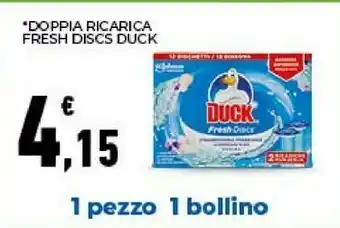 Conad Duck Doppia Ricarica Fresh Discs offerta