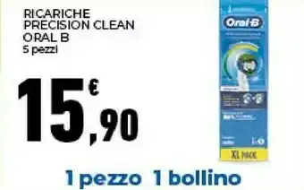 Conad Oral b Ricariche Precision Clean offerta