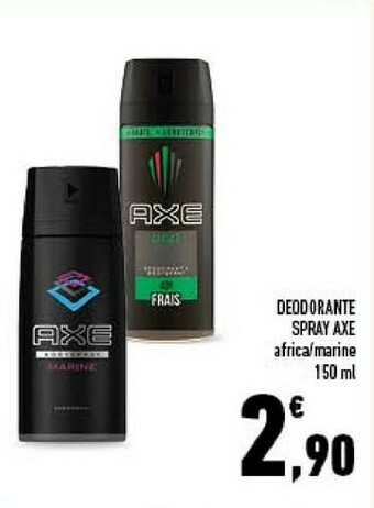 Conad Axe Deodorante Spray offerta