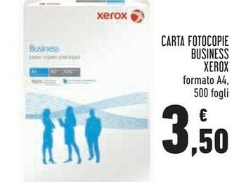 Conad Xerox Carta Fotocopie Business offerta