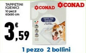 Conad Conad Tappetini Igienici offerta