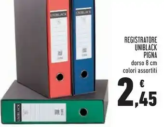 Conad Pigna Registatore Uniblack offerta