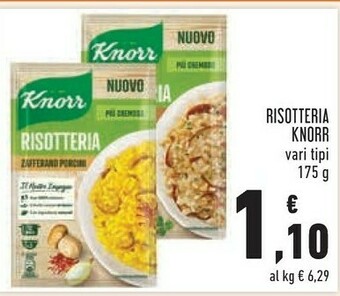 Conad Knorr Risotteria Zucca 175 G(ml) offerta