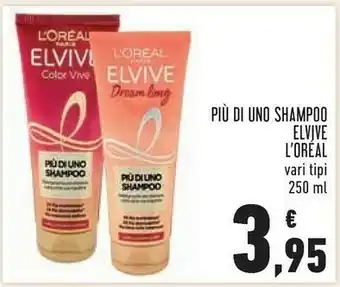 Conad L'Oreal Piu Di Uno Shampoo offerta