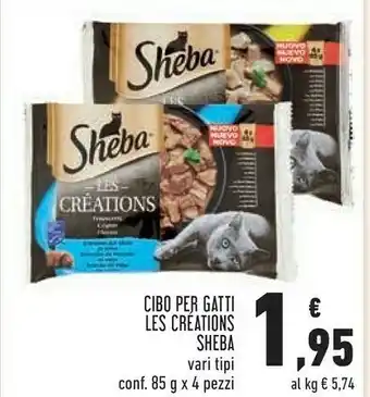 Conad Sheba Cibo Per Gatti Les Creations offerta