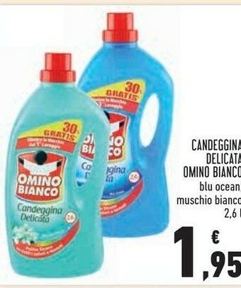 Conad Omino Bianco Detersivo lavatrice offerta